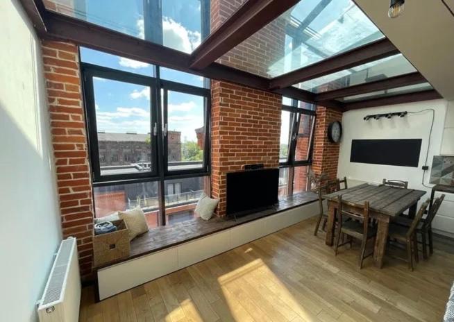 Wyjatkowy 2-Poziomowy Klimatyzowany Loft Appartement Łódź Buitenkant foto